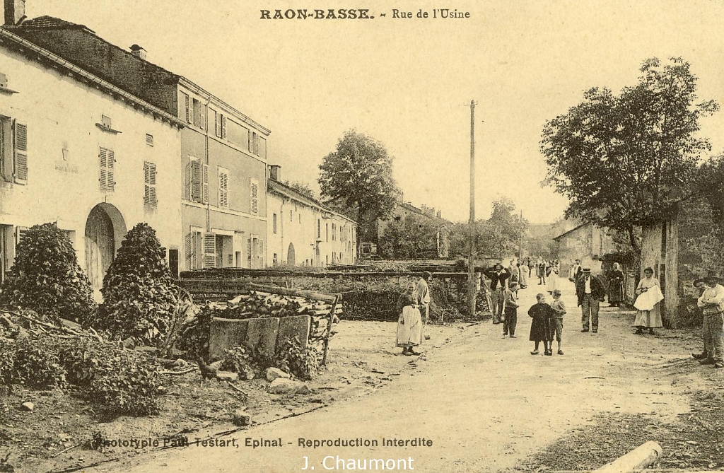 Raon-Basse. - Rue de l'Usine.JPG