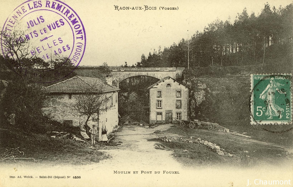 Raon-aux-Bois. - Moulin et Pont du Fouxel.JPG