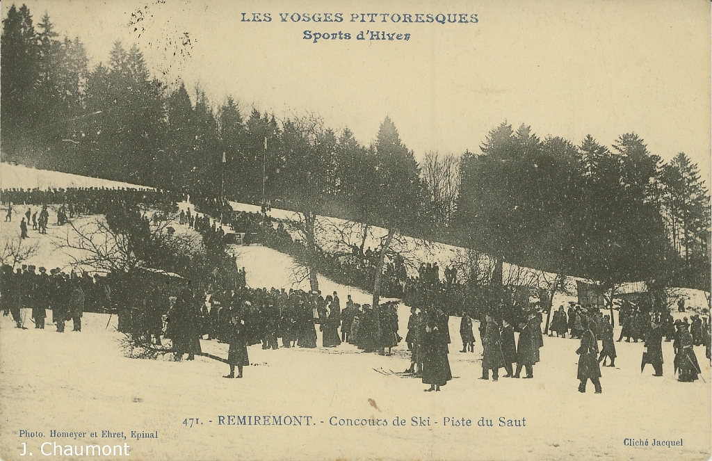 Remiremont. - Concours de Ski - Piste du Saut.jpg