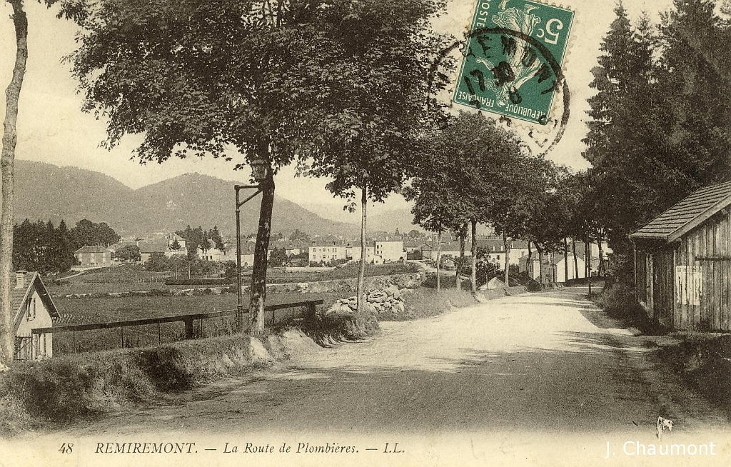 Remiremont. - La Route de Plombières.jpg