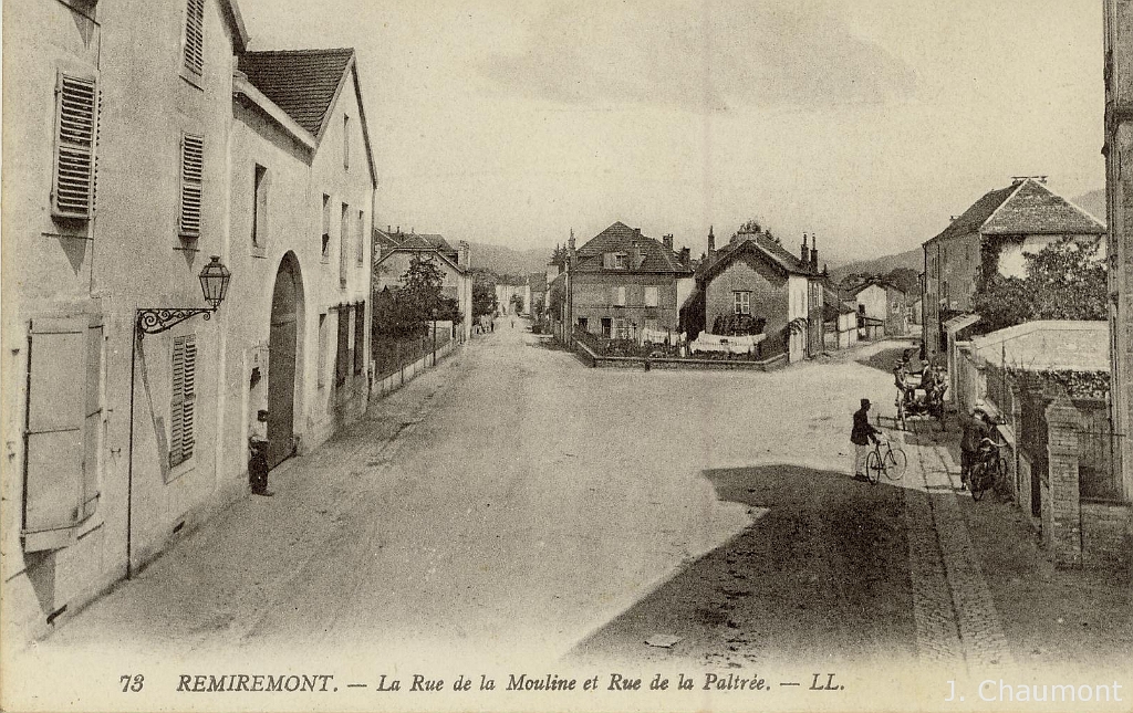 Remiremont. - La Rue de la Mouline et Rue de la Paltrée.jpg