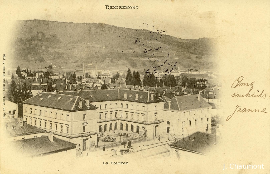 Remiremont. - Le Collège (2).JPG