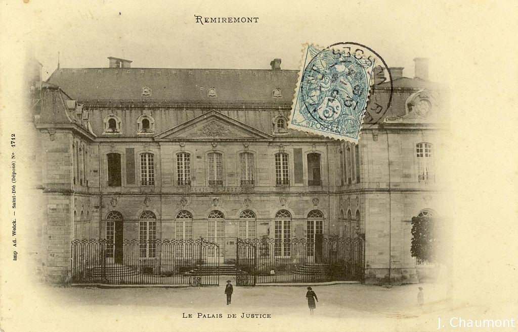 Remiremont. - Le Palais de Justice (2).JPG