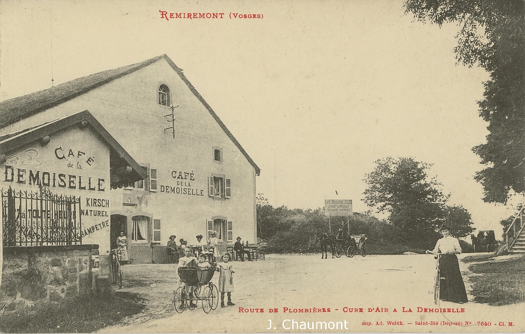 Remiremont. - Route de Plombières - Cure d'Air à La Demoiselle.jpg