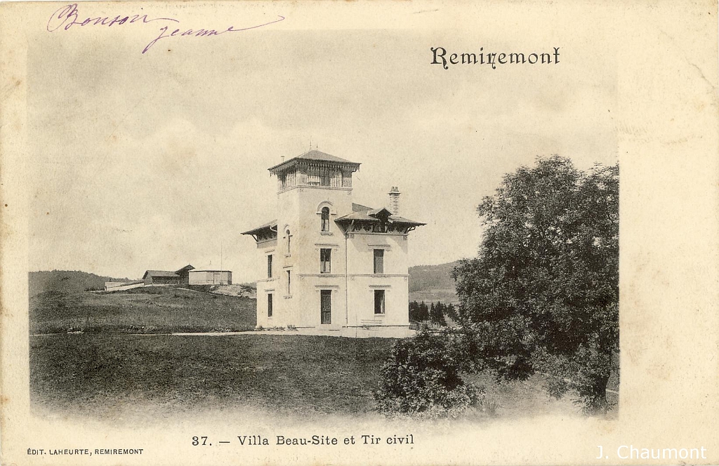 Remiremont. - Villa Beau-Site et Tir civil.JPG