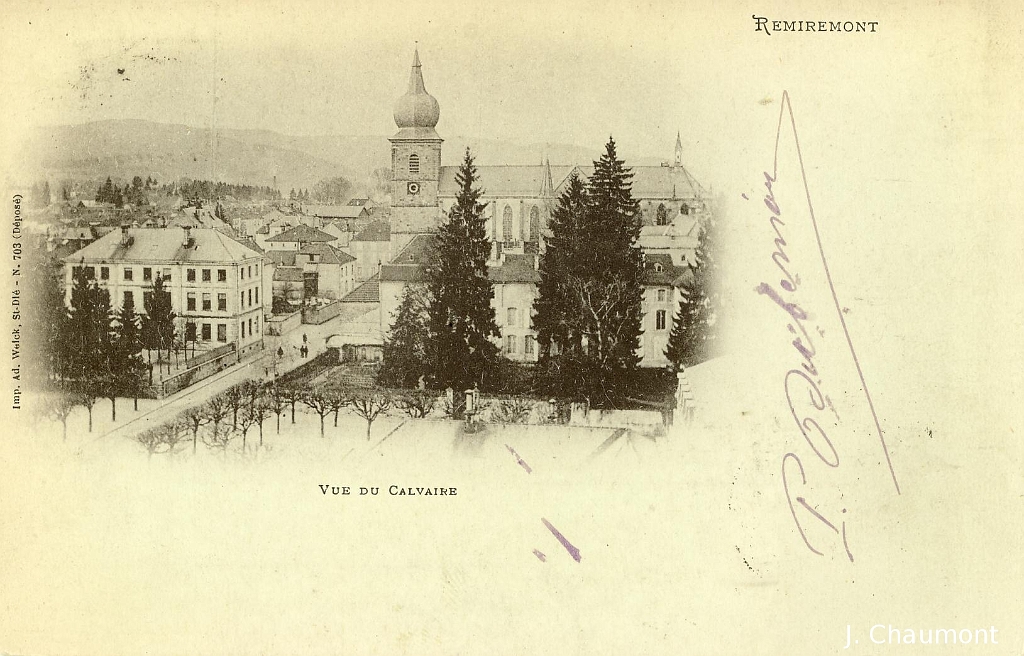 Remiremont. - Vue du Calvaire en 1900.JPG