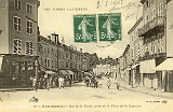 Remiremont - Rue de la Xavée, prise de la Place de la Courtine