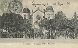Remiremont - Synagogue et Place Maxonrupt