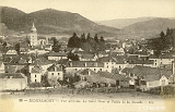 Remiremont - Vue générale. Le Saint Mont et Vallée de la Moselle