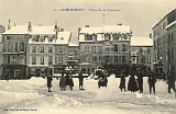 Remiremont. - Place de la Courtine en hiver
