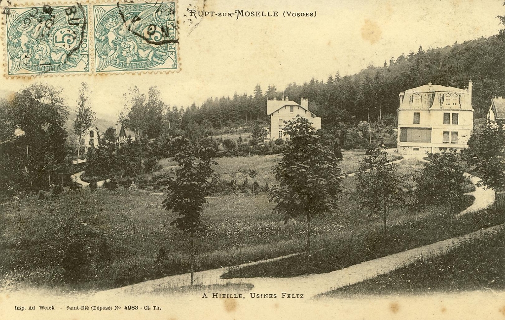 Rupt-sur-Moselle. - A Hieille, Usines Feltz.JPG