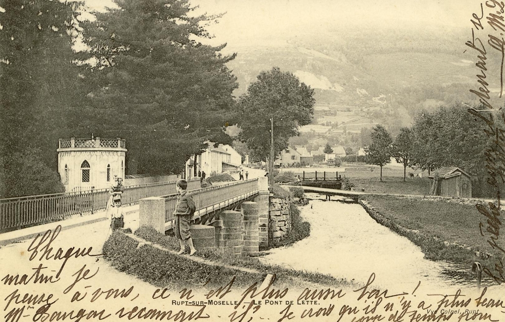 Rupt-sur-Moselle. - Le Pont de Lette depuis la route du Mont de Fourche.JPG