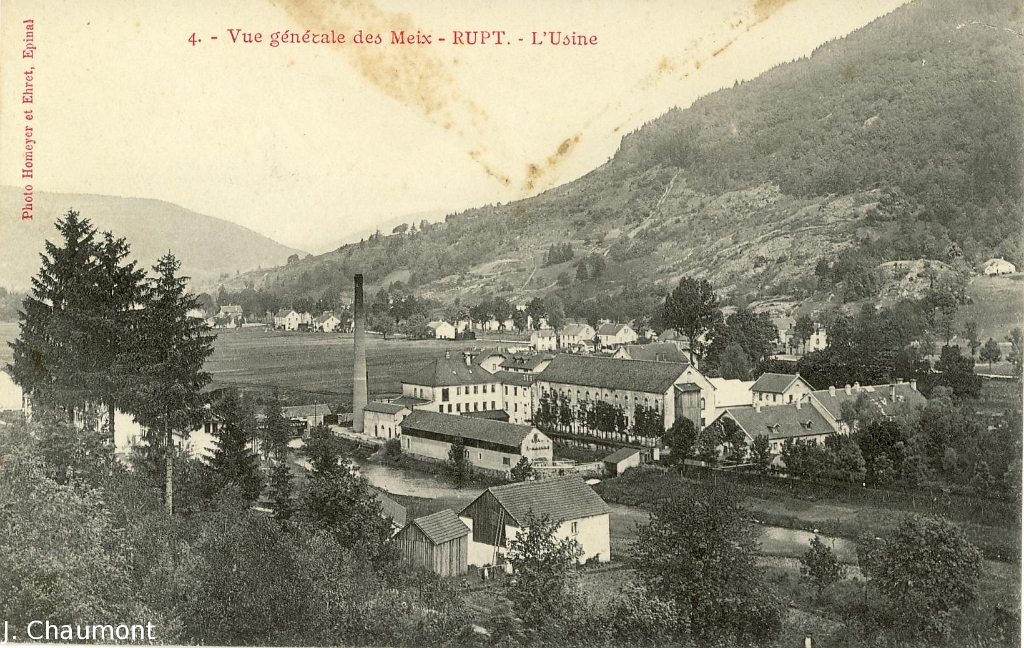 Rupt-sur-Moselle. - Vue générale des Meix - L'Usine.JPG