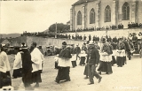 Sortie de Messe à Rupt-sur-Moselle en 1929