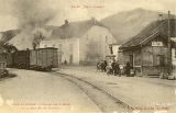 Saint-Amé. - Place du Centre - L'union des Carriers et la Station du Tramway