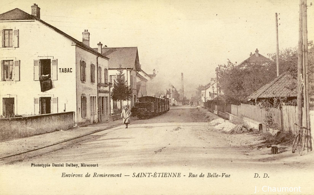 Environs de Remiremont - Saint-Etienne - Rue de Belle-Vue.JPG