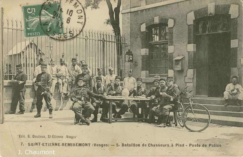 Saint-Etienne-Remiremont - 5e Bataillon de Chasseurs à Pied - Poste de Police.jpg