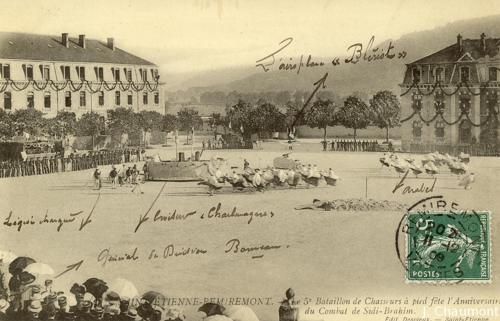 Saint-Etienne-Remiremont. - Le 5e Bataillon de Chasseurs à pied fête l'Anniversaire du Combat de Sidi-Brahim.JPG