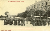 St-Etienne-Remiremont. - Au 5e Bataillon de Chasseurs à pied - Lecture du récit du combat de Sidi-Brahim est faite à la 2e compagnie
