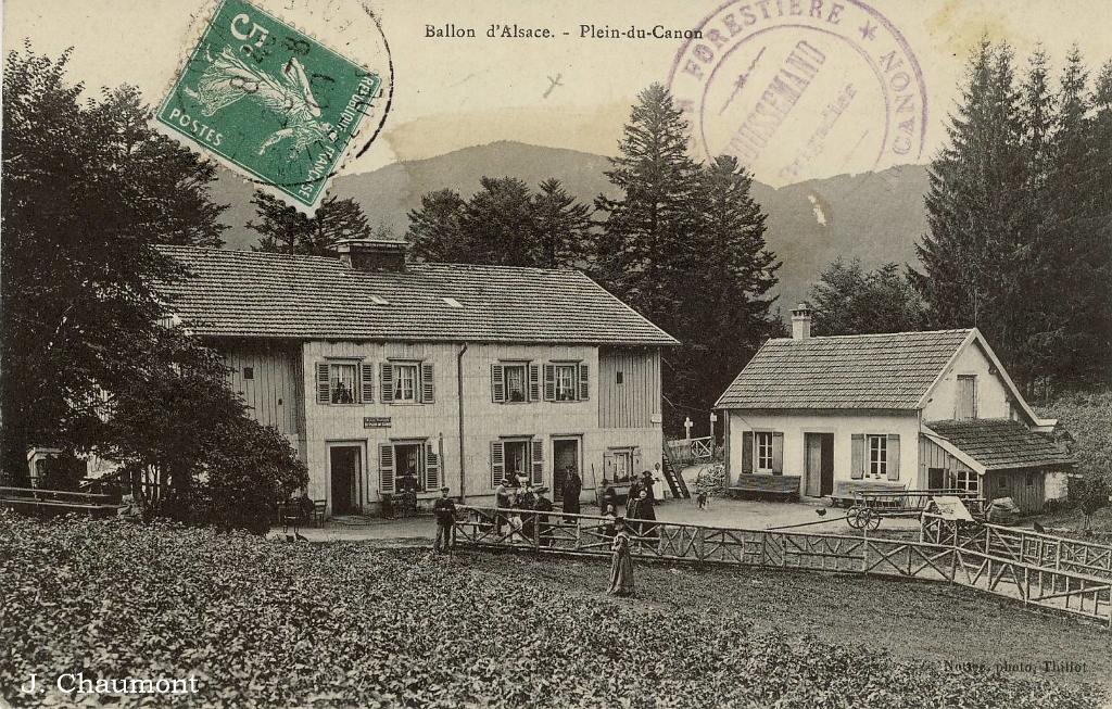 Ballon d'Alsace. - Plein du Canon avant 1910.JPG