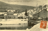 Saulxures-sur-Moselotte. - Pont sur la Moselotte, la Gare, le Col de Morbieux