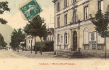 Saulxures. - Mairie et Rue Principale