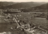 Zainvillers - Vue aérienne dans les années 1950 - Au premier plan, l'Eglise