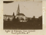 Eglise de Vecoux, par derrière en 1898