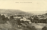 Vecoux. - Vue de la Vallée vers Remiremont